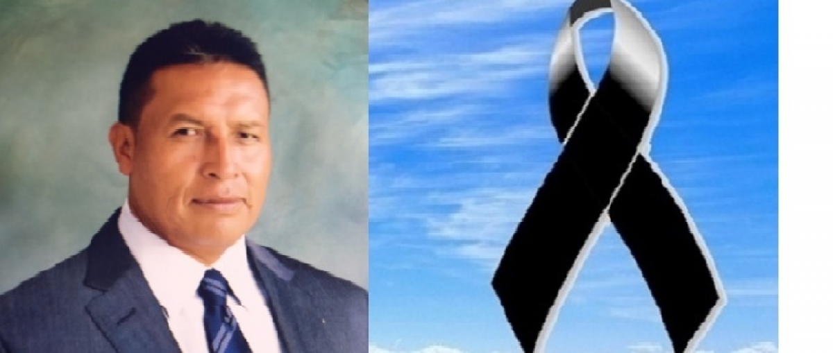 Mensaje de condolencias por el fallecimiento del docente BENIGNO BUENO GA&Ntilde;AN
