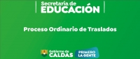Proceso Ordinario de Traslados 2022
