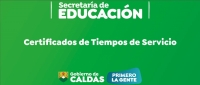 Certificados de Tiempos de Servicio 19/08/2022