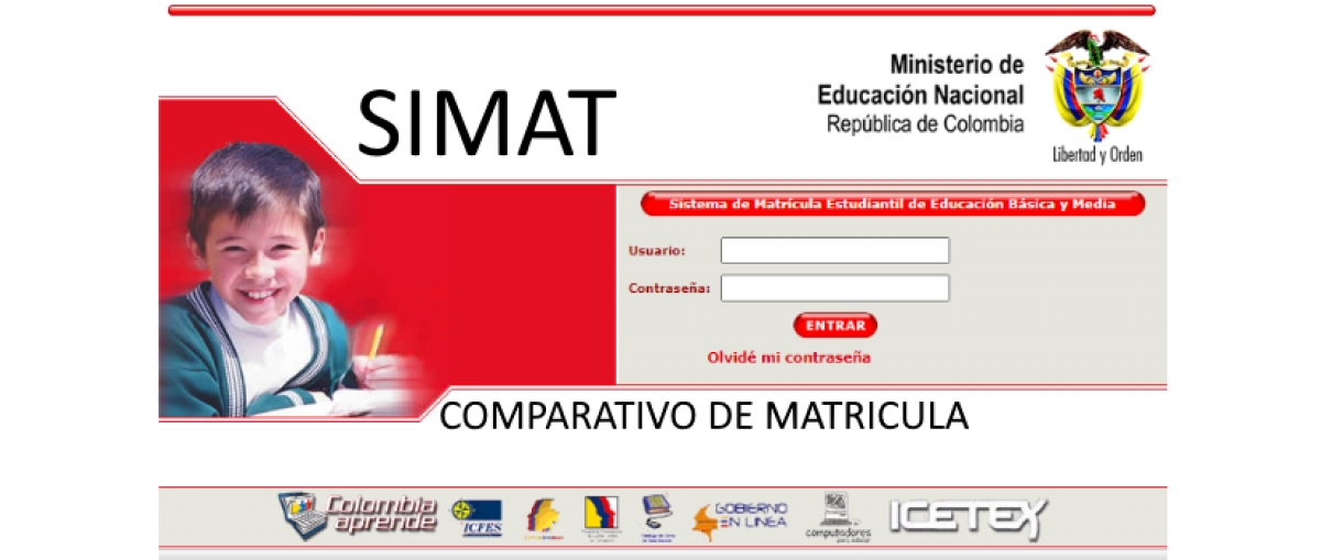 Cuarto Comparativo de Matricula 2023