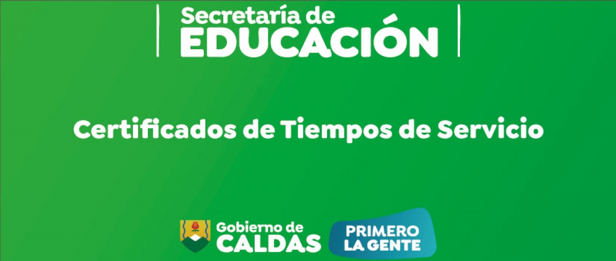Certificados de Tiempos de Servicio 22/02/2022